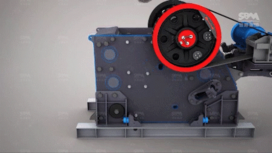 PE顎式破碎機工作原理動態展示